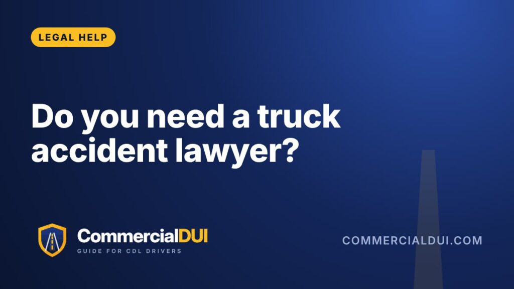 Person reviewing truck accident documents with an attorney at a desk